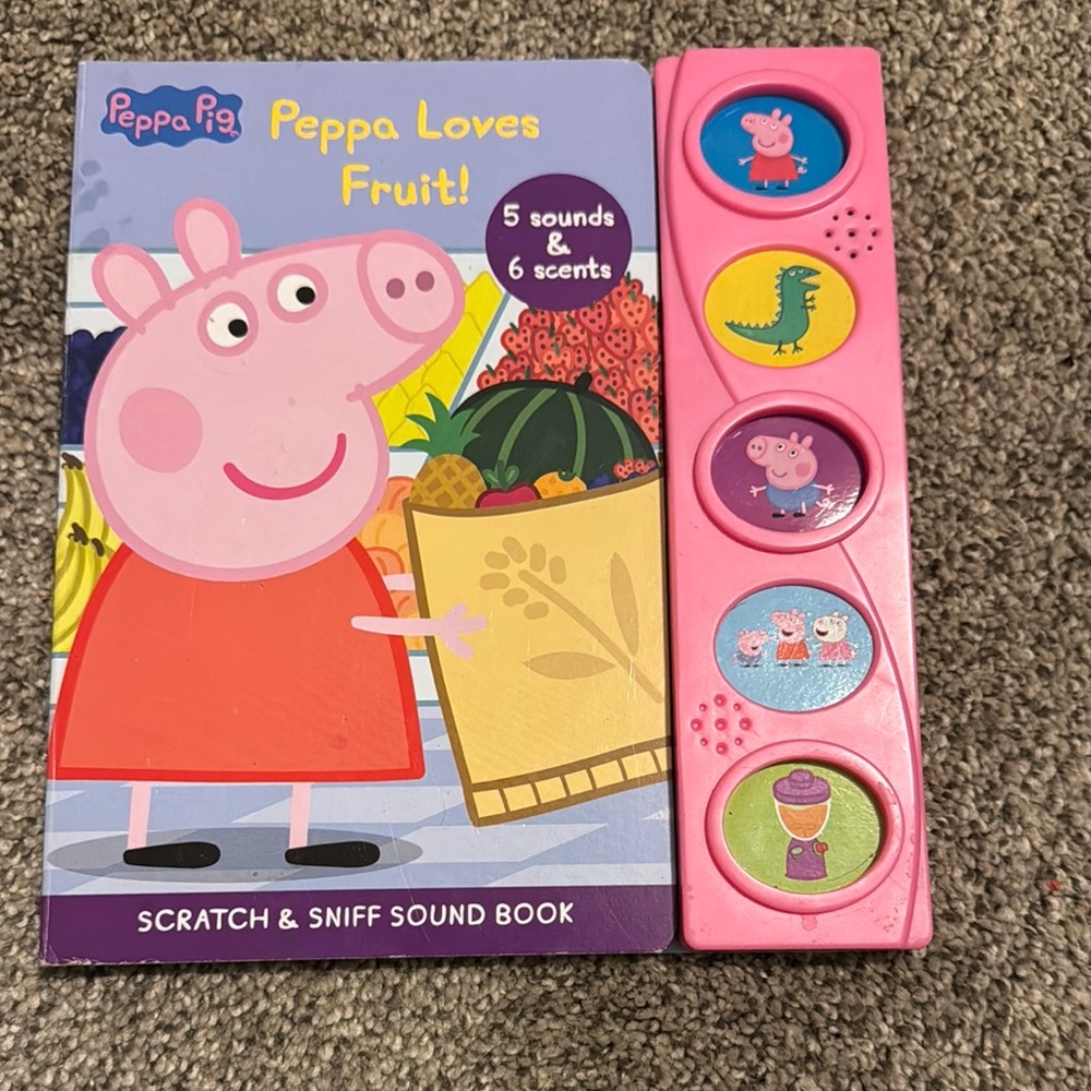 Peppa Pig Scratch & Sniff Sound Book